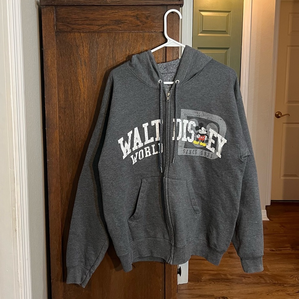 Walt Disney World Since 1971 Mickey Disney Parks Zip Up Jacket